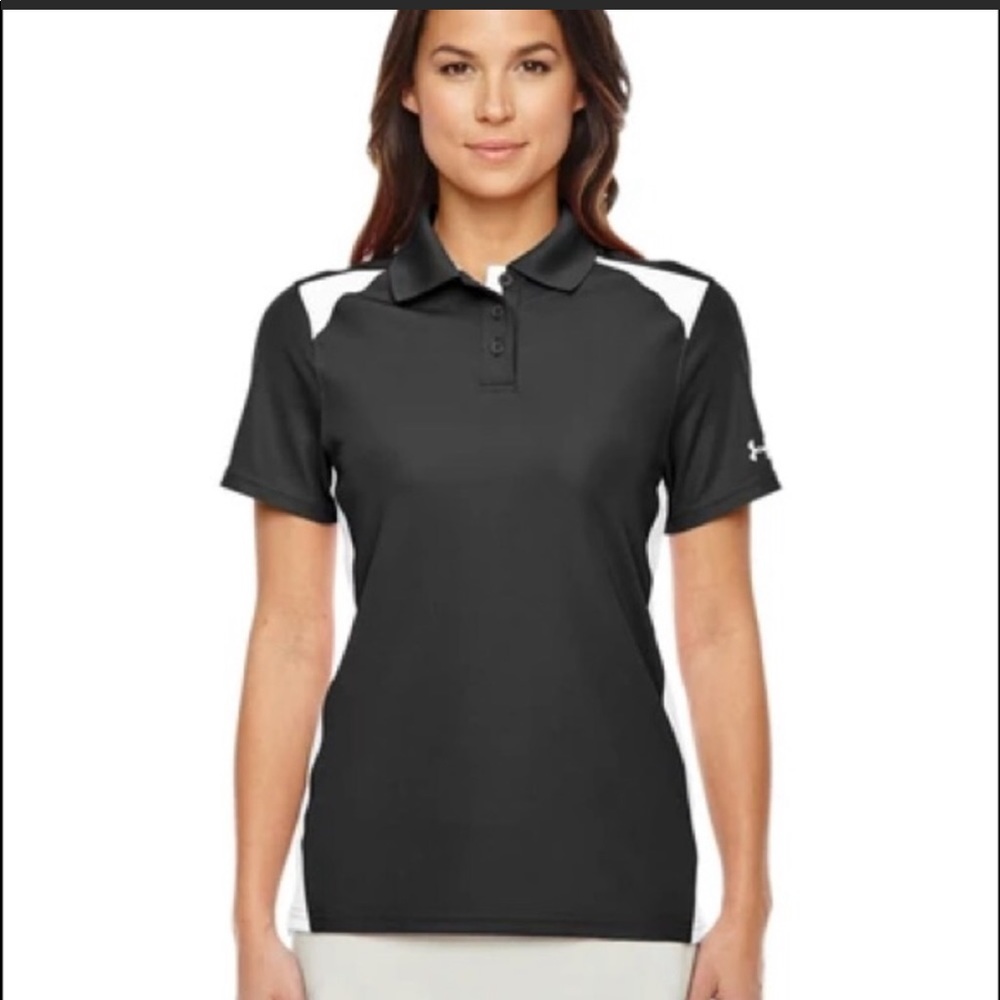 NWT Women’s Under Armour Color Block Polo Shirt